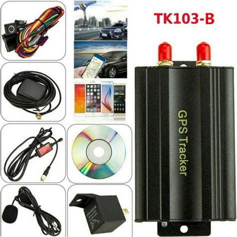 Mini Gps Sms Gprs Tracker Locator Tk103b Vehicle Car Tracking Device