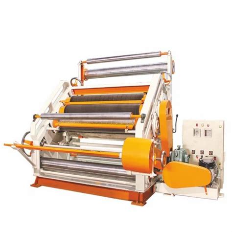 Automatic Super Cut SCC 110 Single Facer Corrugation Machine For