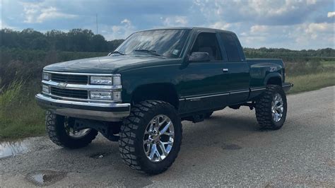 Obs Chevy On 22s And 37s With A 6” Lift Bubba Szn Youtube