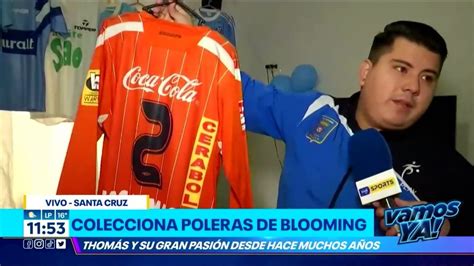 Colecciona poleras de Blooming Thomás y su gran pasión desde hace