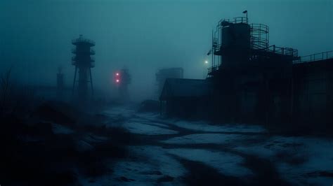 Ghost Town Dark Dystopian Meditative Ambient Post Apocalyptic Sleep