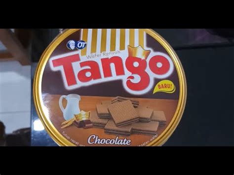 Unboxing Wafer Renyah Tango Chocolate Kaleng Harga Rp31 900 Di