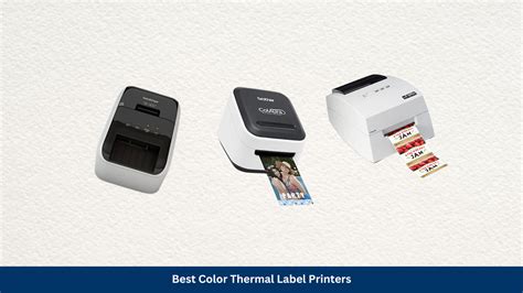 The 4 Best Color Thermal Label Printers Of 2023