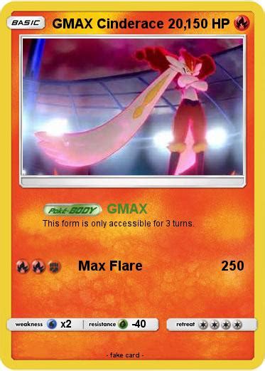 Pokémon GMAX Cinderace 20 20 - GMAX - My Pokemon Card