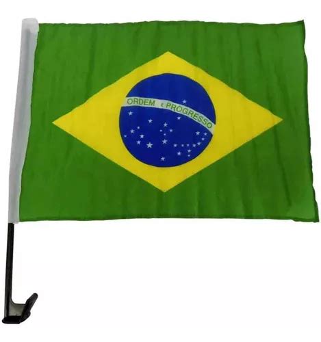 Bandeira Do Brasil Tecido Para Carro