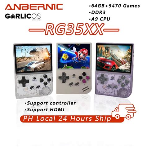 Anbernic Rg Xx Portable Handheld Classic Game Console Garlic Os