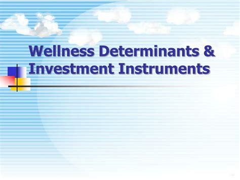 PPT How To Enrich Retirement HKRSA Seminar INVESTMENT INSTRUMENTS FOR