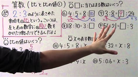 【小6 算数】 小6－15 比と比の値① 比 の 値 小数に関連するドキュメントの概要最も正確