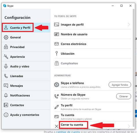 Eliminar Cuenta De Skype2021