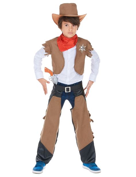 Disfraz de vaquero para niño Western Vegaoo Wild west fancy dress