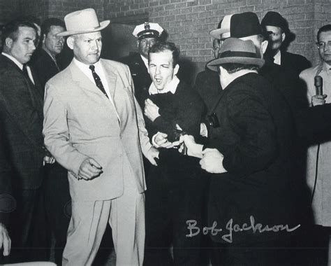 Bob Jackson Signed Autograph Lee Harvey Oswald Assassination 8x10 Photo Ebay