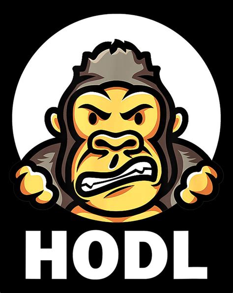 Hodl Chill Gorilla Gang Amc Gme Ape Meme Superstonk Stonk Png Digital