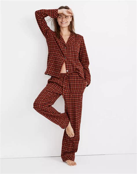 Madewell Flannel Bedtime Pajama Set