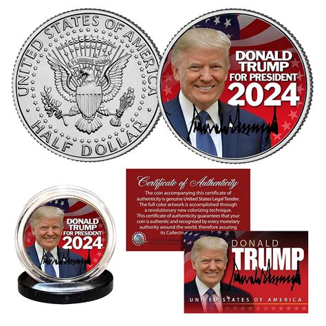 Donald Trump For President 2024 Coin – I Love My Freedom