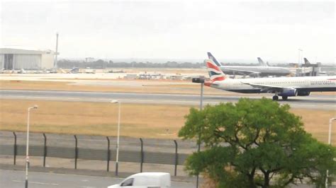 British Airways A321 Landing In Heathrow Runway 27r From Renaissance