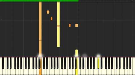 Justin Timberlake Cry Me A River Piano Tutorial Synthesia Youtube