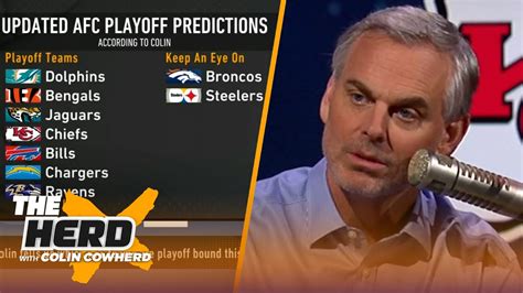 Colin Cowherd Predicts Which Nfl Teams Are Playoff Bound This Season Nfl The Herd Youtube