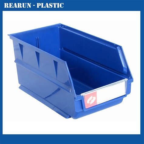 Plastic Virgin Material Stack And Hang Storage Stackable Bins For Small