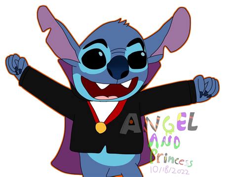 Stitch As Dracula By Angelthecyborgpanda On Newgrounds