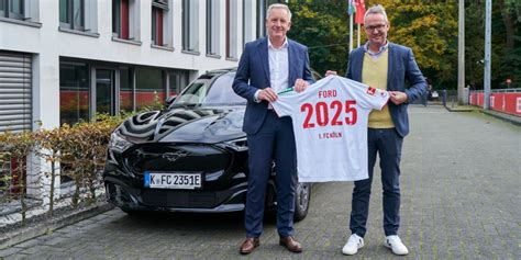 Ford Partnerschaft mit dem 1 FC Köln geht in Verlängerung