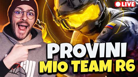 LIVE Giornata 3 Dei PROVINI Per Il MIO TEAM Su R6 Rainbow Six