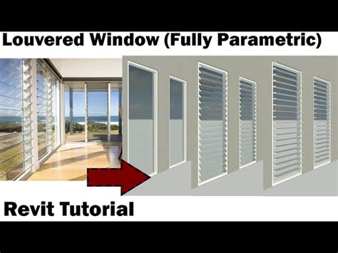 فیلم آموزشی Revit Tutorial Louvered Window خانواده پارامتریک با زیرنویس فارسی فیلم های