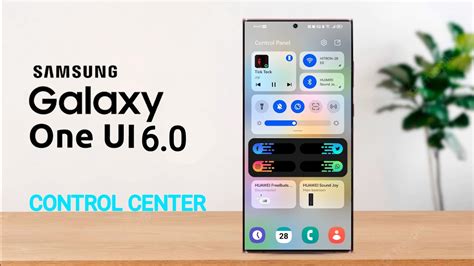 Samsung One Ui 6 0 Android 14 Control Center Is Stunning 🔥 Update Is Here Youtube