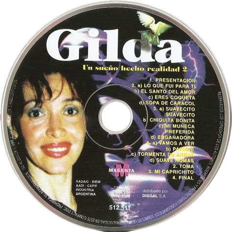 Car Tula Cd De Gilda Un Sue O Hecho Realidad Volumen Portada