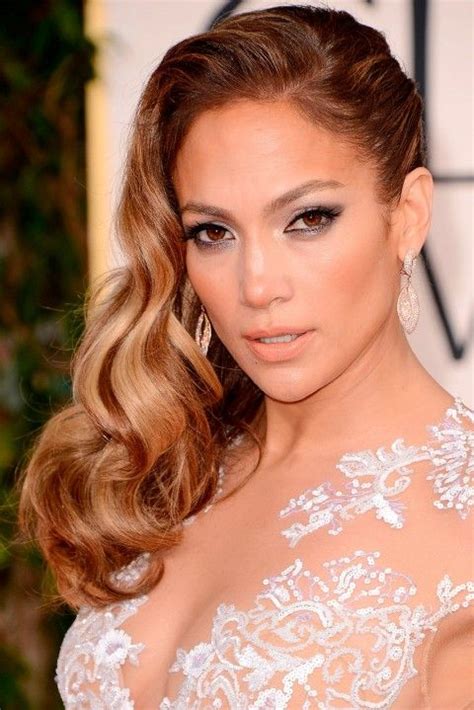 Trend Hair Golden Globes Hollywood Hair Jennifer Lopez Hair