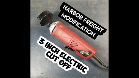 Harbor Freight Cut Off Tool Modification Youtube