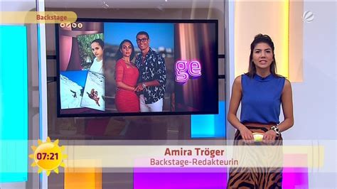 Amira Tröger Beim ‘sat1 Frühstücksfernsehen‘ Am 25082020 Kleine