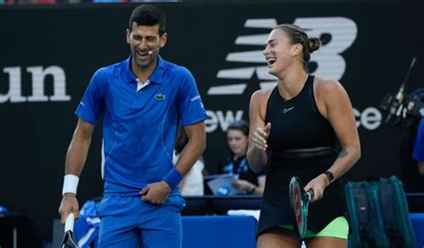 Aryna Sabalenka Makes Screaming Confession In Fun Match With Novak