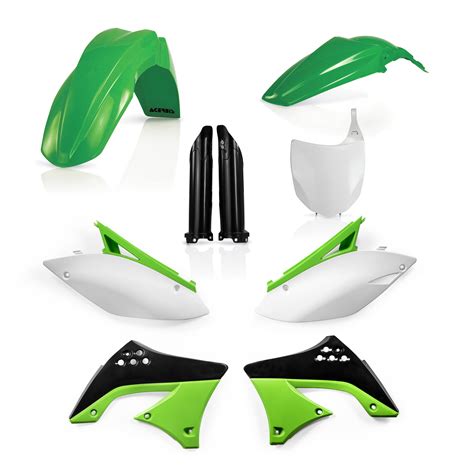 Plastics Kit Acerbis Dirt Bike Kawasaki Kxf Replica Full