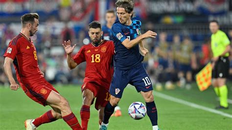 Spanien Gewinnt Finale Der Nations League Gegen Kroatien Im