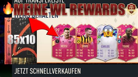 Omg Mein X Pack Und Meine Wl Rewards Teambewertung Fifa