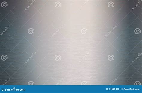 Metal Abstract Technology Background Aluminum With Polished Brushed