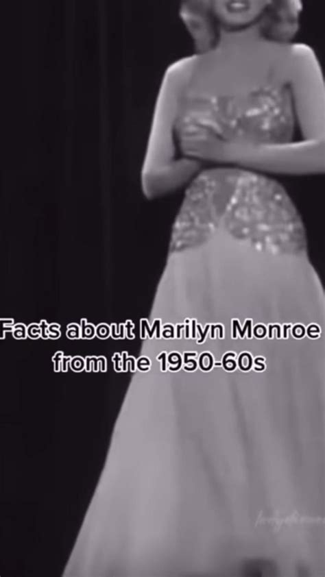 Facts About MARILYN MONROE That You May Not Know About Marilyn