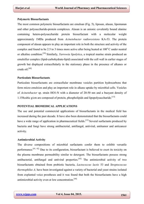 Potential Biomedical And Pharmaceutical Applications Of Microbial