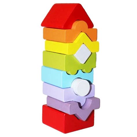 Пирамидка деревянная Cubika 10 деталей LD-10 купить в магазине【Умнички ...