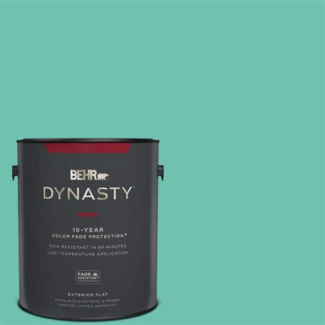 Behr Dynasty Gal P March Aquamarine Flat Exterior Stain