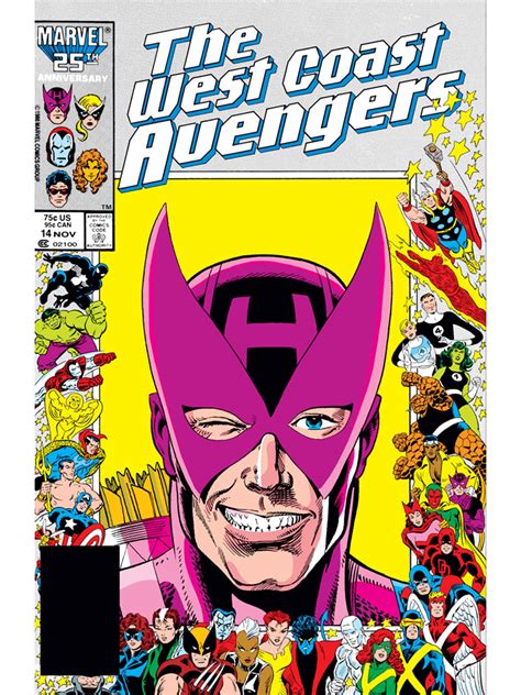 Classic Marvel Comics On Twitter West Coast Avengers 14 Cover Dated