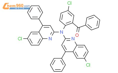 Methanone Bis Chloro Phenyl Quinolinyl Amino