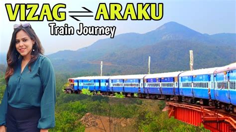 Visakhapatnam To Araku Train Journey Only 45rs Vistadome Coach