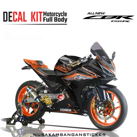 Decal Sticker Honda CBR 150 R All New Grapickit Oren Stiker Full Body