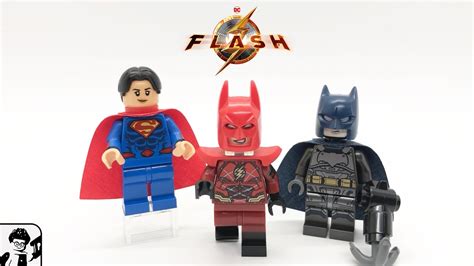 Lego The Flash Movie 2023 Custom Minifigures Barry Allen Supergirl