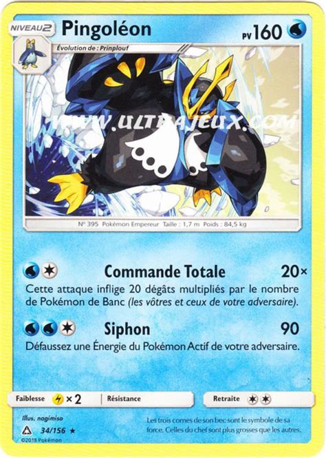 Pingoleon R Carte Pok Mon Cartes L Unit Fran Ais Ultrajeux