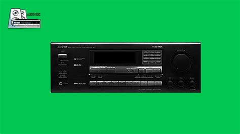 Receiver Onkyo Tx Sv Youtube