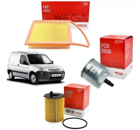 Kit De Filtros Wega Partner Hdi O Berlingo Hdi