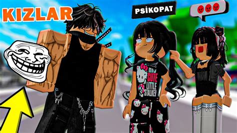 PSİKOPAT ERKEK OLUP KIZLARI TROLLEDİM Roblox Brookhaven Rp YouTube