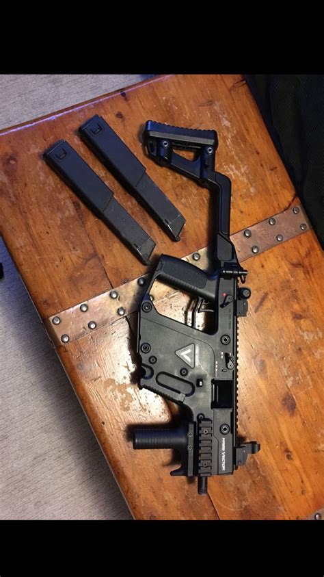 Sold Kwa Gbb Kriss Vector Hopup Airsoft